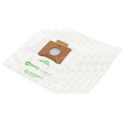 Porzsák textil 5 db/doboz ETA eBAG HYGIENIC 9600 68010