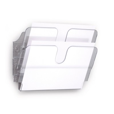 Prospektustartó A4, Durable Flexiplus 2 db/csomag, áttetsző