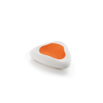 Radír, PVC mentes 36 db/display Keyroad Triangular vegyes színek