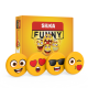 Radír, smile-nagy, 36 db/display, Silka