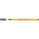 Rostirón, tűfilc 0,4mm, STABILO Point 88 mélyszürke