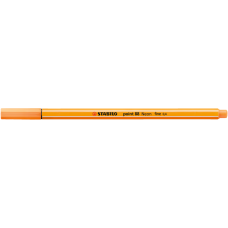 Rostirón, tűfilc 0,4mm, STABILO Point 88 neon narancs
