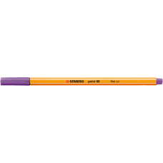 Rostirón, tűfilc 0,4mm, STABILO Point 88 sötétlila