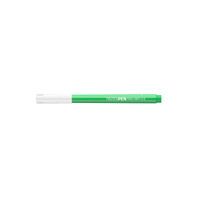 Rostirón, tűfilc vízbázisú, 0,5mm, kerek test, Tinten Pen Ico zöld