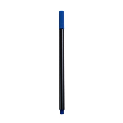 Rostirón, tűfilc vízbázisú, 0,4mm, hatszögletű, kék