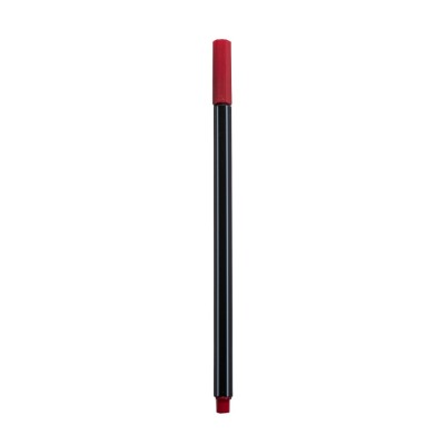 Rostirón, tűfilc vízbázisú, 0,4mm, hatszögletű, piros