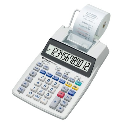 Számológép szalagos Sharp EL-1750V