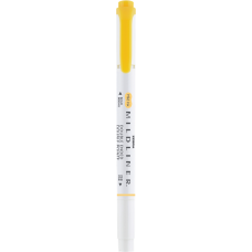 Szövegkiemelő 1,0/3,5 mm, kétvégű, Zebra Mildliner Warm, arany