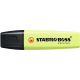 Szövegkiemelő 2-5mm, vágott hegyű, STABILO Boss original Pastel lime