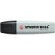 Szövegkiemelő 2-5mm, vágott hegyű, STABILO Boss original Pastel szürke
