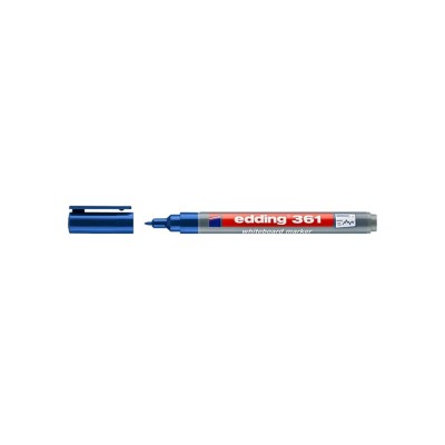 Táblamarker 1mm, kerek Edding 361 kék