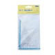 Vonalzókészlet, háromszög 10 cm és 14cm, ( 45°/60° ) 2 db/bliszter Educa