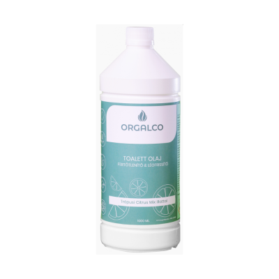 WC illatosító olaj szórófejes 1 liter Orgalco Trópusi citrus