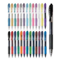 Zseléstoll 0,5mm, nyomógombos Pilot G-2, írásszín piros