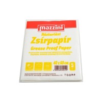 Zsírpapír íves 40 x 60 cm 5 ív/csomag Mazzini